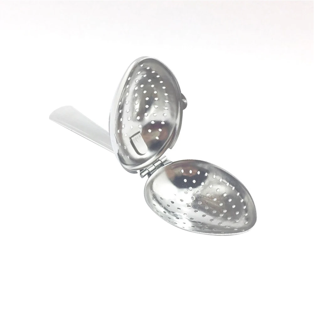 Безопасная сетчатая кофейная ложка из нержавеющей стали серебристая легкая