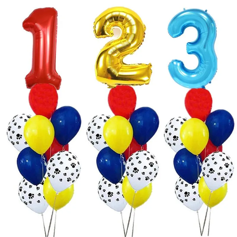 10 шт поводок для собак вечерние шары набор 32 дюймов Количество воздушных шаров