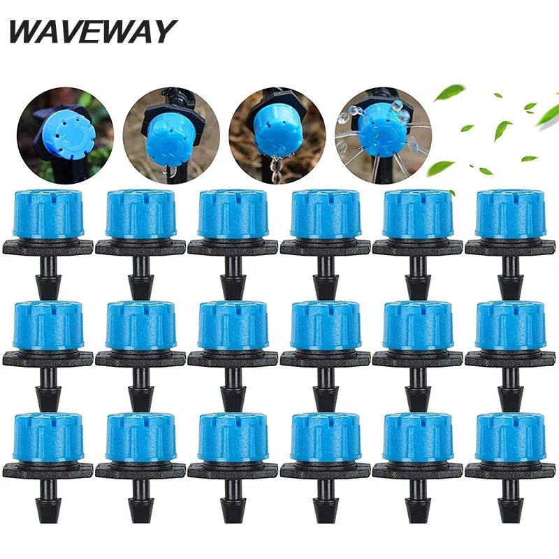 Регулируемая микрокапельная оросительная система 30-1000 шт. 1/4 дюйма насадка для