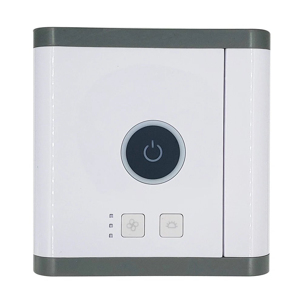

3 Speeds Personal Air Conditioner 7 LED Light Portable Air Cooler Evaporative Cooler Desktop Cooling Fan for Home Office Dorm