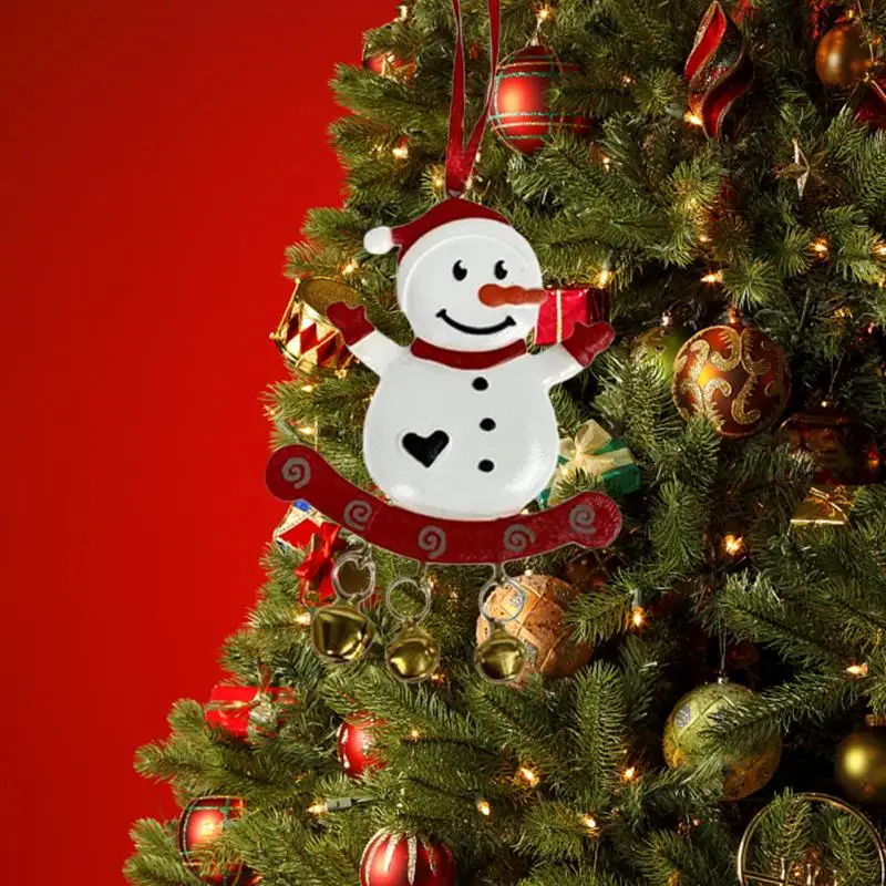 

Snowman Wind Chime Pendant Christmas Resin Hanging Decor Event Party Window Tree Ornament Household Decoration Accessories