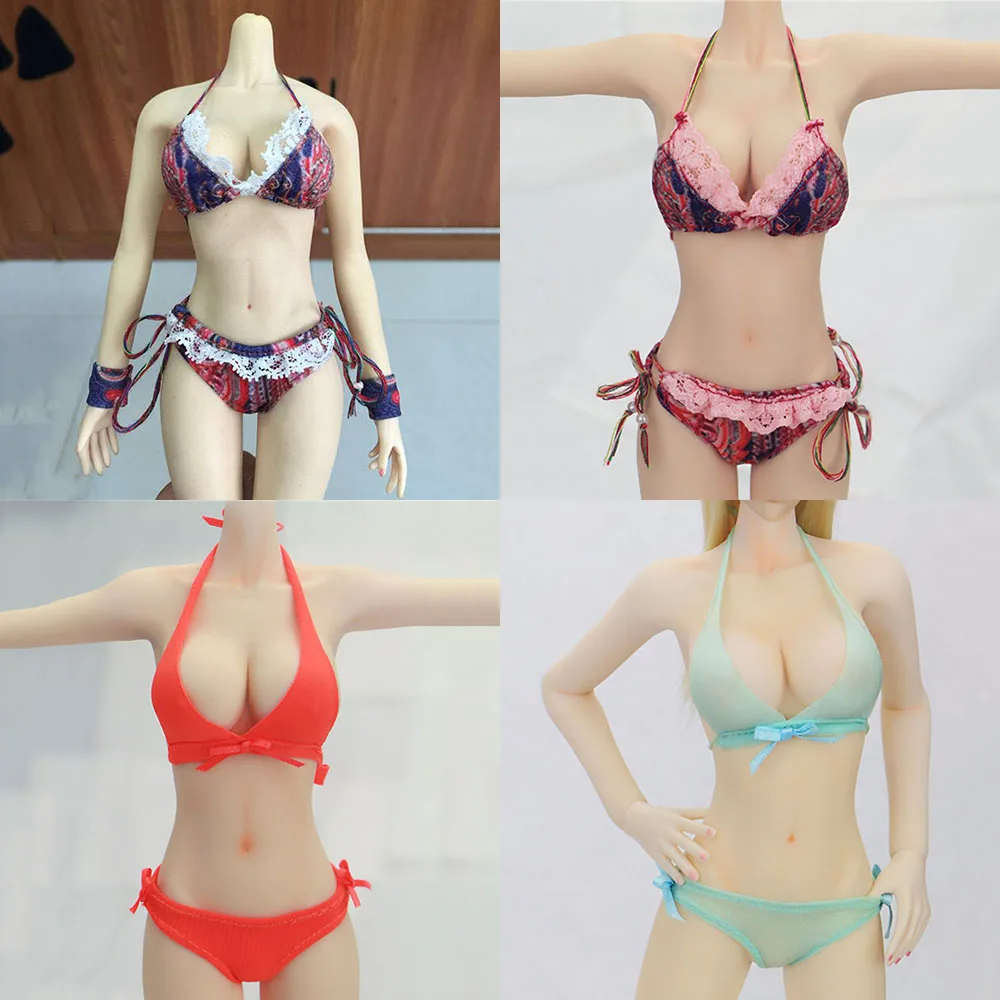 

In Stock 1/6 Scale Sexy Female Figure Accessory Bikini Underwear Briefs Clothes Model for 12 inches Body