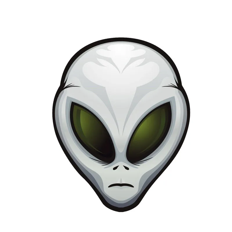 

Alien UFO Creative Car Stickers Styling Cover Scratches Decals for Bumper Window Laptop Bodywork Vinyl Interior KK15*12cm