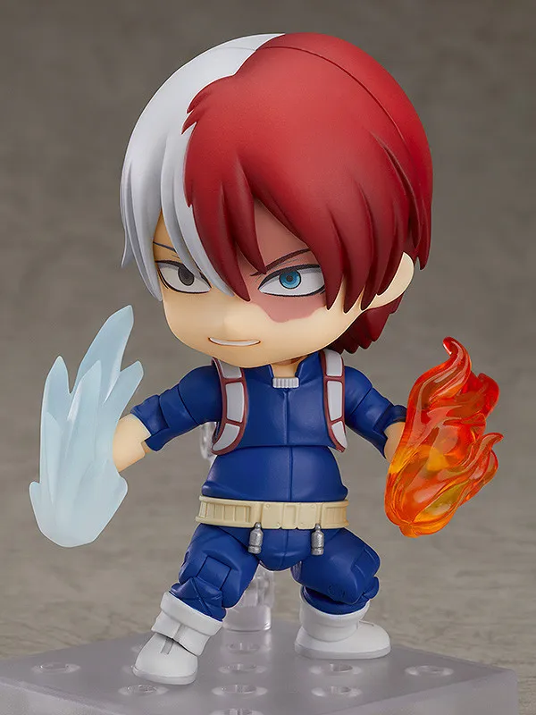 

Q.Ver 10cm My Hero Academia Todoroki Shouto PVC Action Figure Boku no Hero Academia Toys Anime Figurine Dolls Collectible Figura