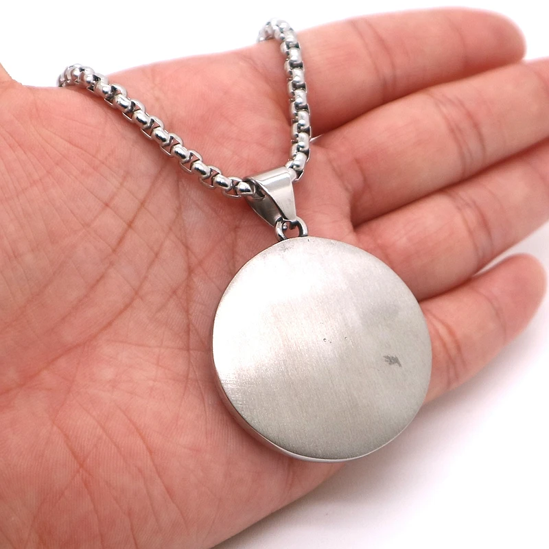 

Unisex 316L Stainless Steel Ganesha Protect Pendant Chain Newest