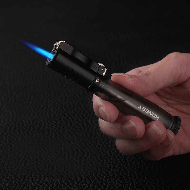 Новинка креативная Бутановая газовая зажигалка металлическая уличная