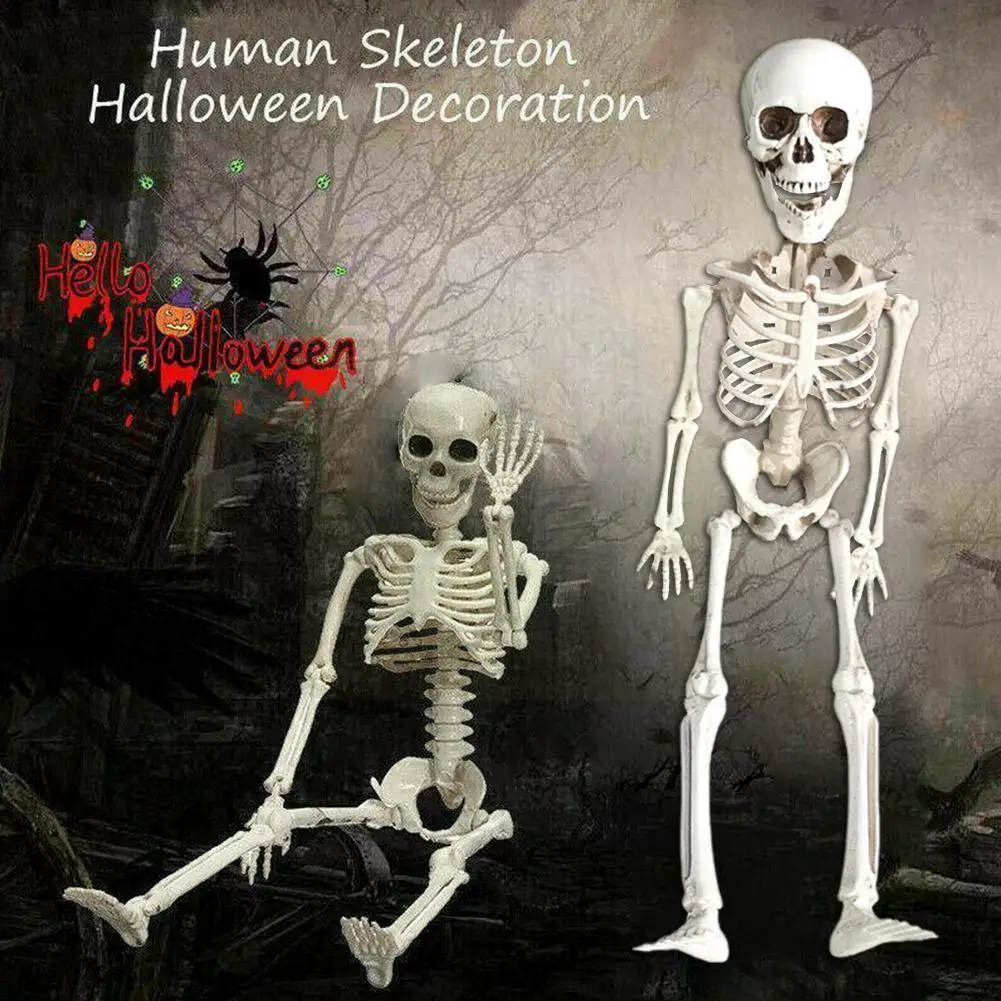 

Plastic Joint Human Bones Decoration Halloween Party For Props Bones Gifts Joint Scary Decoration Holiday M3B4