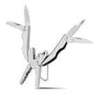 Мультитул DIYWORK, уличный портативный ручной инструмент, Мультитул, плоскогубцы, нож, отвертка, брелок, мини