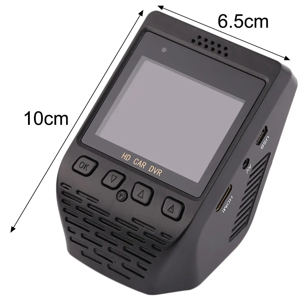 

1080P 2.3" Car DVR Full Car Rearview Camera Recorder Drive Recorder 140 Degree Wide Angle Night Parking Monitor