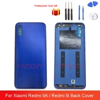 for xiaomi redmi 9a battery rear housing door mobile phone case replacement repair spare parts for redmi 9i back cover