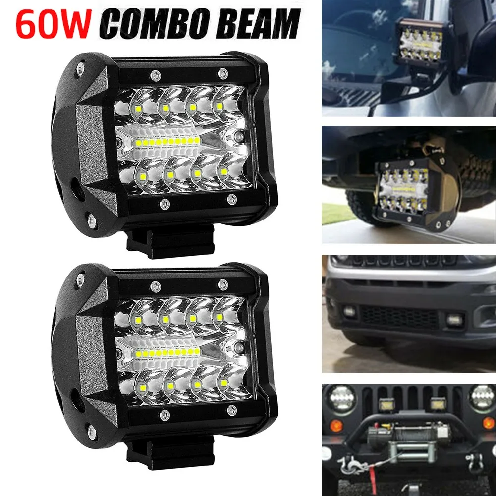 

Truck LED Work Light Bar Boats Driving Lamp Offroad Car SUV Waterproof