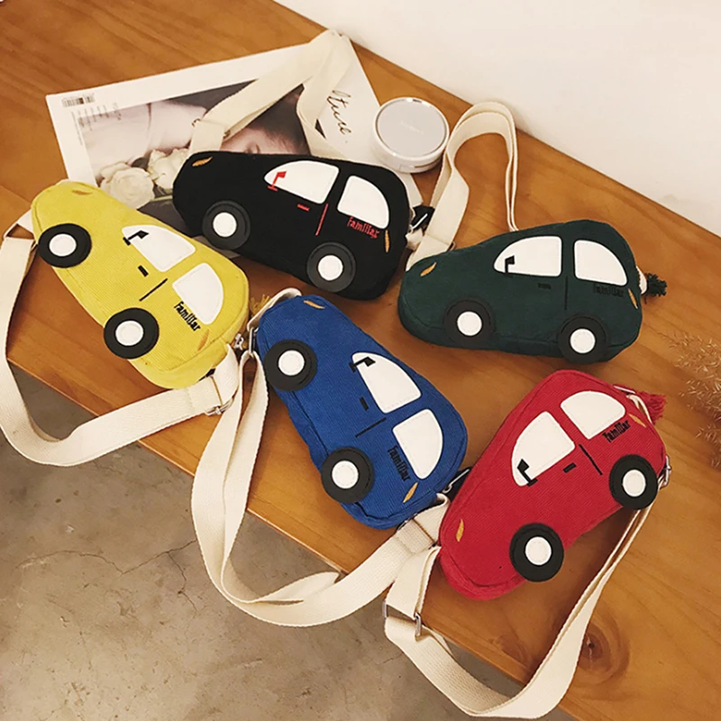 

2020 Fashion Children Baby Boys&Girls Car Shoulder Bag Packet Cartoon Pig Mini Coin Purse Mini Crossbody Bag Handbags