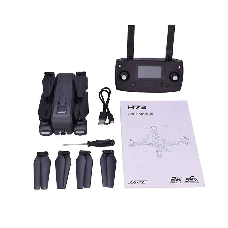 JJRC H73 2K 5G WiFi HD камера RC складной Дрон с gps Follow Me FPV Квадрокоптер