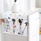 Мультипликационный домашний пылезащитный чехол для холодильника, многофункциональная висячая сумка для хранения для стиральной машины, пылезащитный чехол для холодильника