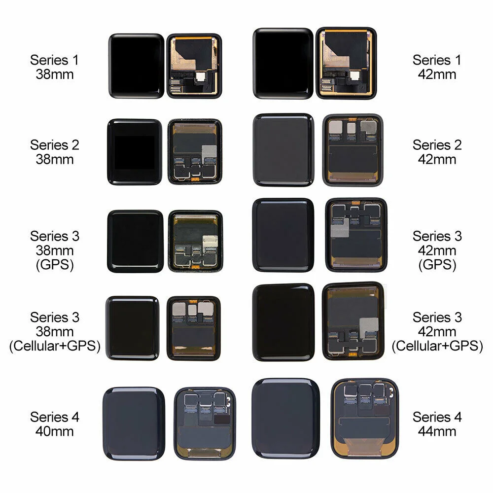 Оригинальный ЖК-дисплей для iWatch SE38/42 мм 40/44 Apple Watch серии 1 2 3 4 5 6 с сенсорным экраном