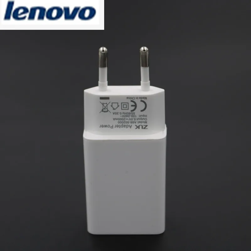 100% оригинальное новое зарядное устройство для lenovo zuk 5 В/2 А дорожный адаптер