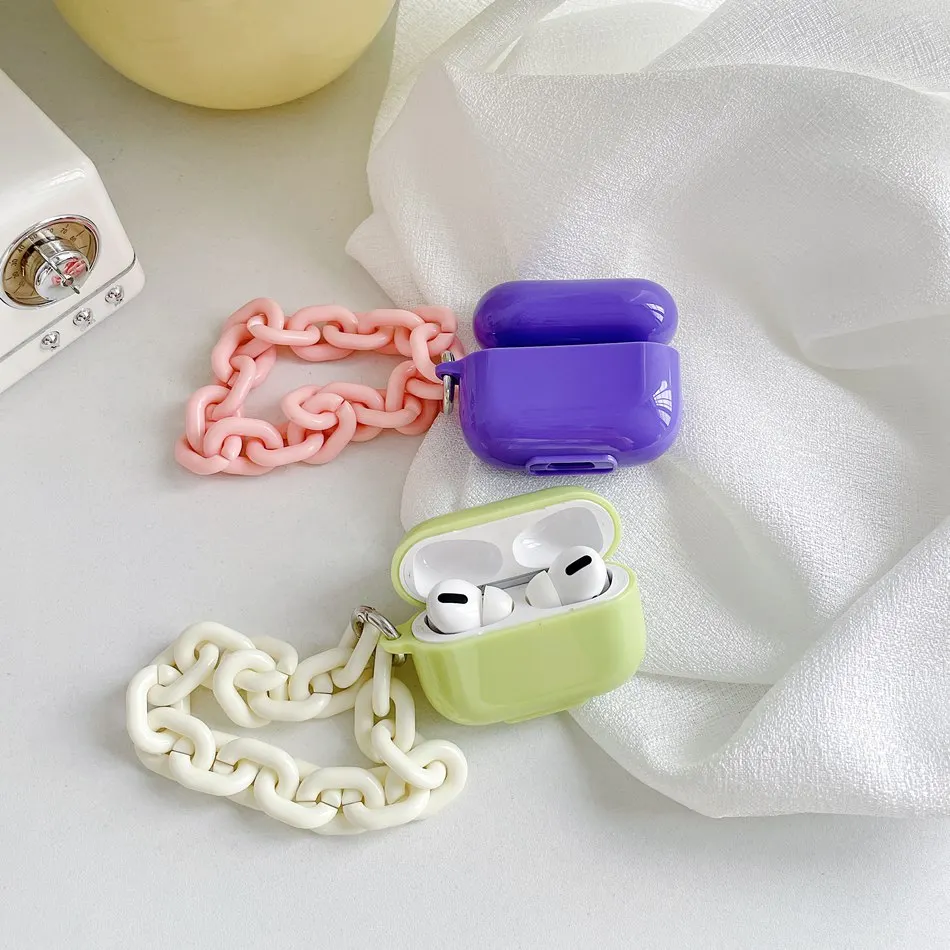 

Чехол для AirPods 3 Pro, чехол для AirPods 1 2, симпатичный чехол с ремешком на руку, брелок, чехол для наушников air pods pro, силиконовый чехол карамельных ц...