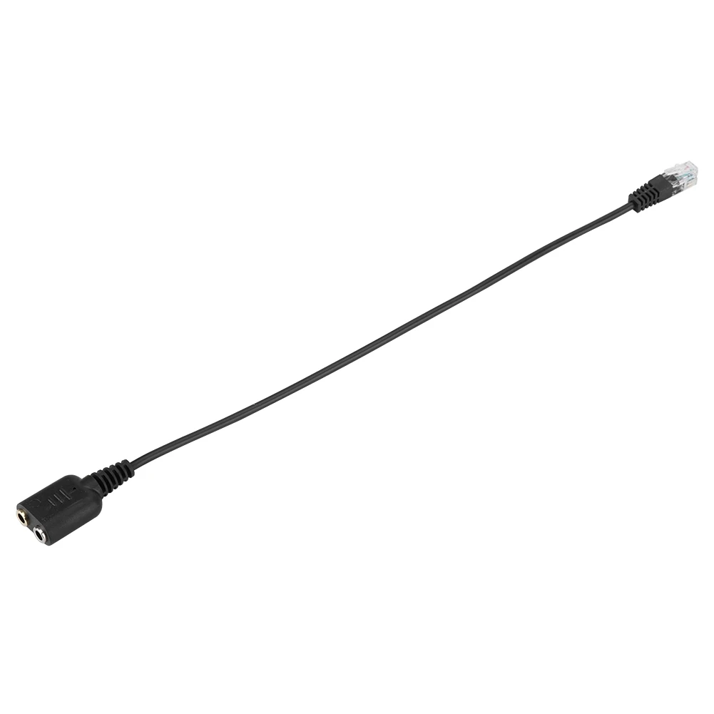 Dual 3.5mm Jack to RJ9/RJ10 Phone Headset Cable for Cisco Office Adapter Connector | PC Hardware Cables & Adapters
