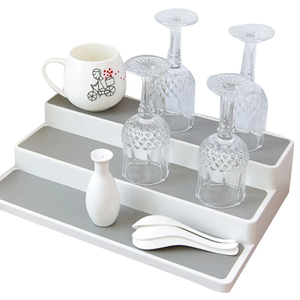 Трехуровневая кухонная лестничная стойка шкаф кладовая противоскользящая