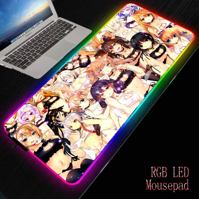 MRGBEST Сексуальная девочка большая грудь RGB большой игровой компьютер геймер USB