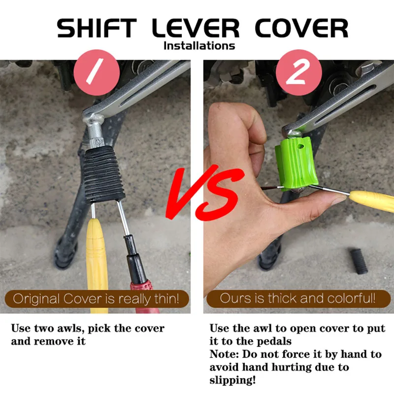 Универсальный резиновый чехол для мотоциклетного рычага переключения передач