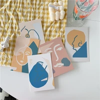 5sheets art illustration abstract cards morandi creative poster postcard wall simplicity decorative sticker photography props