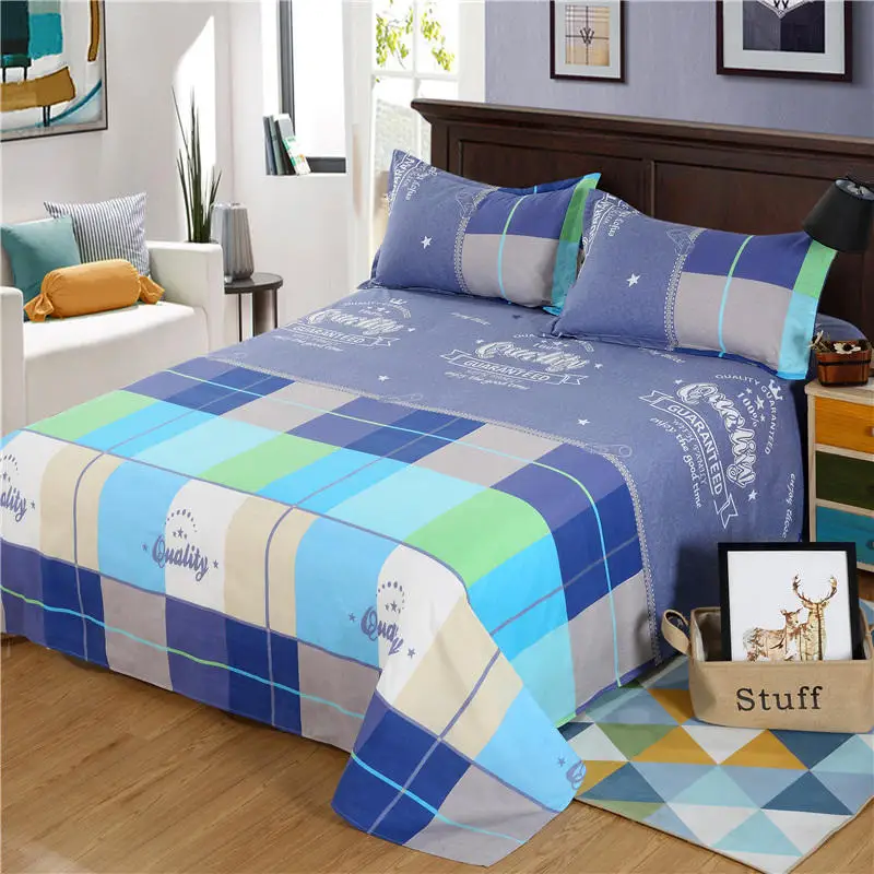 3 шт. простыня с 2 наволочками постельное белье двуспальные Чехлы для матраса