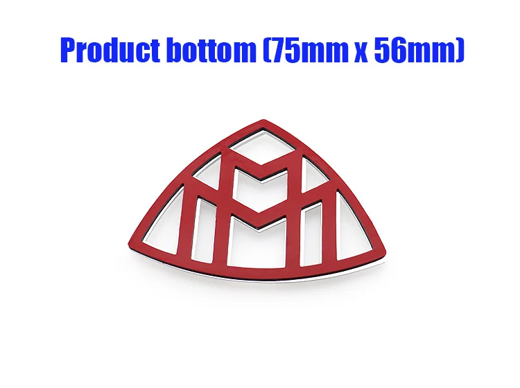 3D боковая эмблема Maybach 1 шт. наклейка с логотипом автомобиля из АБС-пластика на