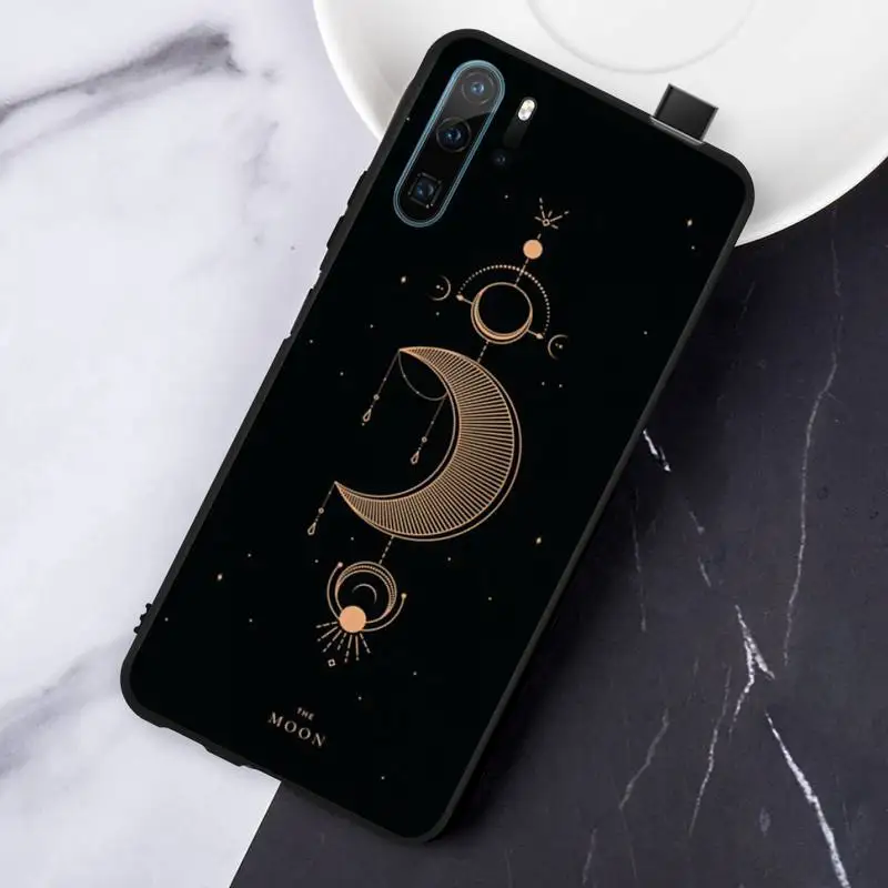 

Tarot Cards Tattoo pattern luxury design Phone Case shell For Huawei honor Mate P 10 20 30 40 Pro 10i 9 10 20 8 x Lite