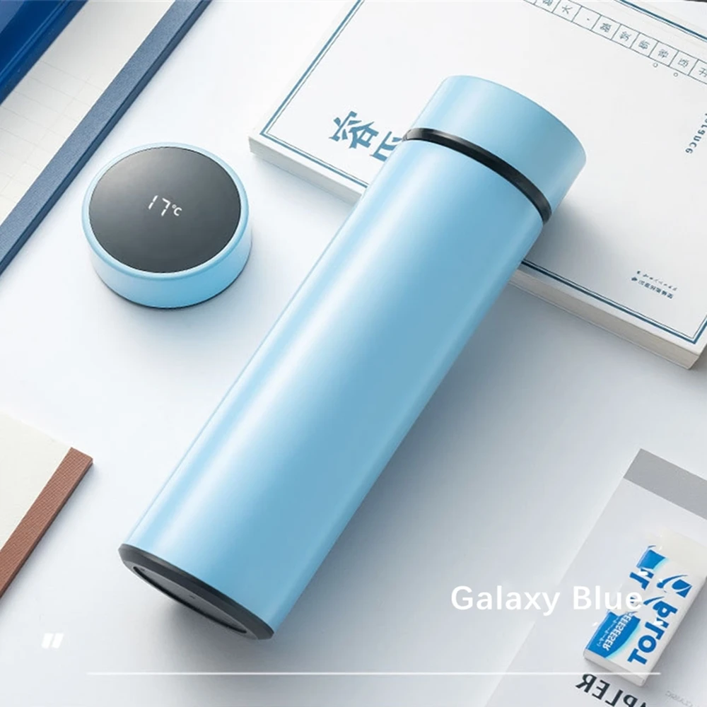 Умный термос из нержавеющей стали 500 мл с ЖК дисплеем|Вакуумные фляги и термосы| |