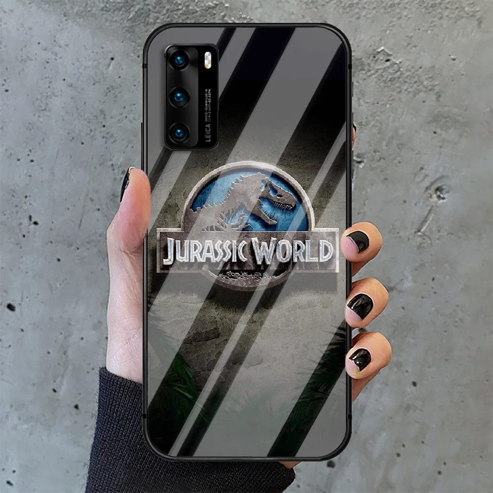 

Jurassic Park Dinosaur Jurassk World Phone Tempered Glass Case Cover For Huawei P Nova Mate 5T 20 30 40 E Pro Lite Smart 2019