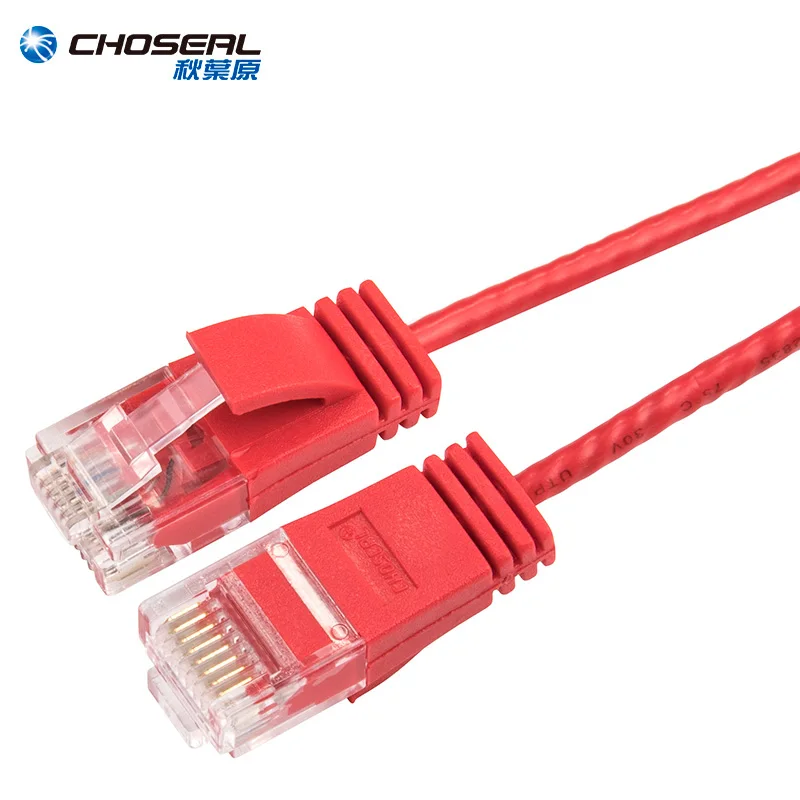 Кабель локальной сети CHOSEAL Cat6 кабель rj45 CAT 6 сетевой коммутационный для
