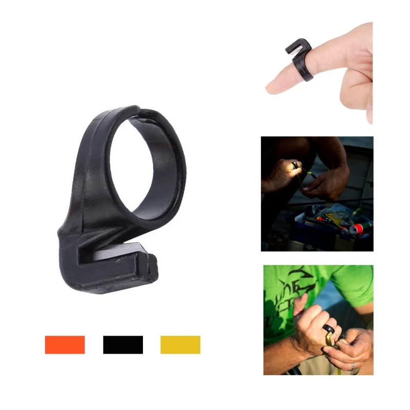 1 шт./лот рыболовная леска для гребли режущее кольцо на палец рыболовный резак