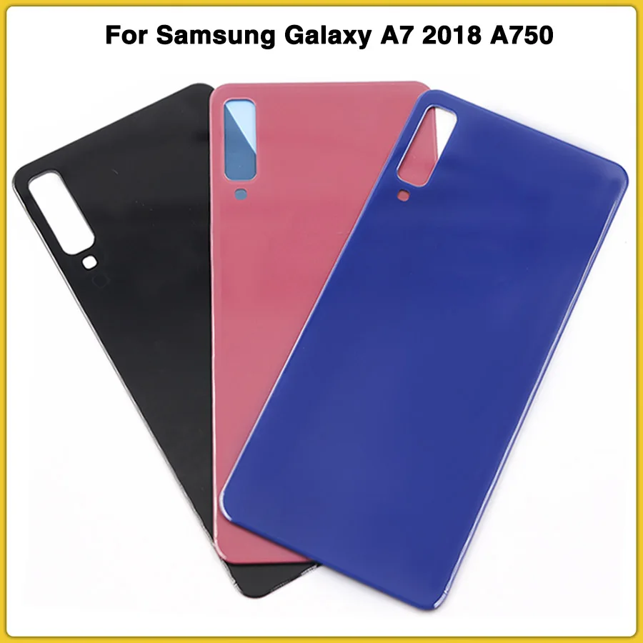 Новый корпус A7 2018 для Samsung Galaxy A750 A750F SM задняя крышка аккумулятора дверь