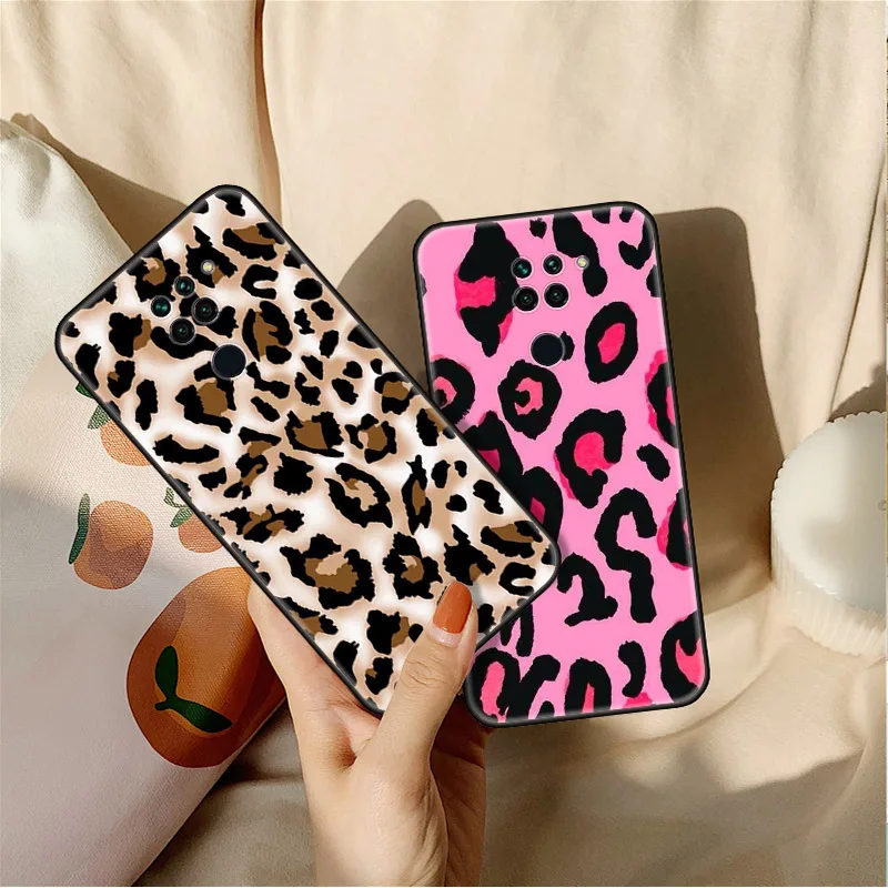 Модный сексуальный мягкий силиконовый чехол с леопардовым принтом пантера для