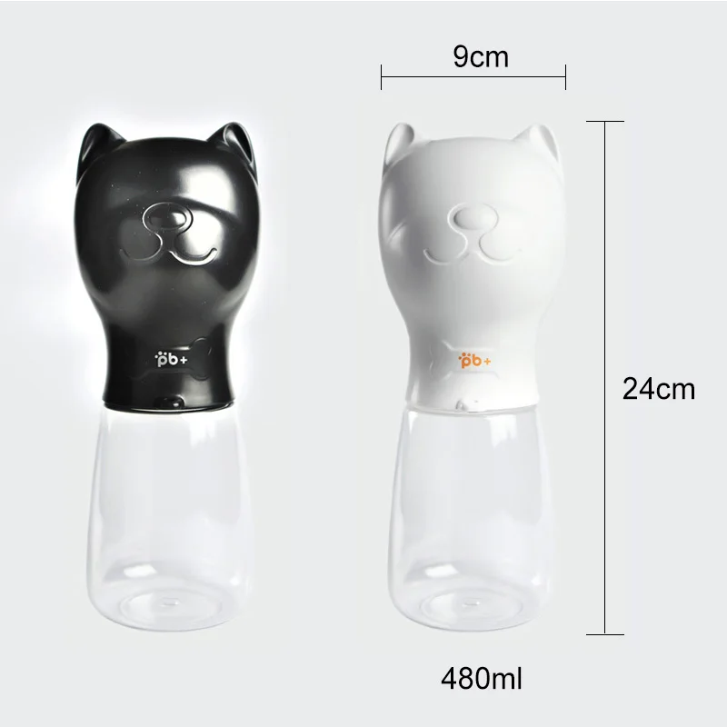 Portable Dog Water Bottle For Small Large Dogs Outdoor Travel Pet Drinking Bowl Cat Drinker Feeder Dispenser Product | Дом и сад