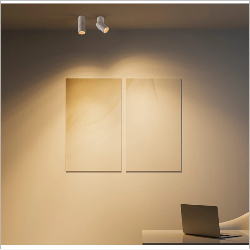 Складной поворотный потолочный светильник Точечный для подсветки монтируемый