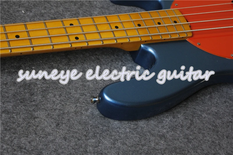 Материал синяя глянцевая отделка музыка человек струна луч электрический бас