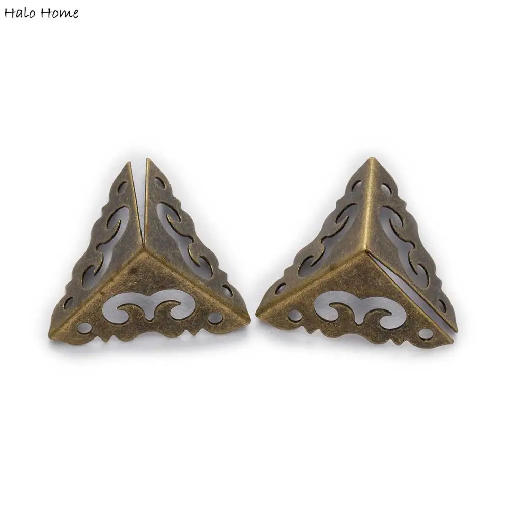 

Декоративные металлические уголки для мебели бронзовые 20 мм (7/8") 10 шт.