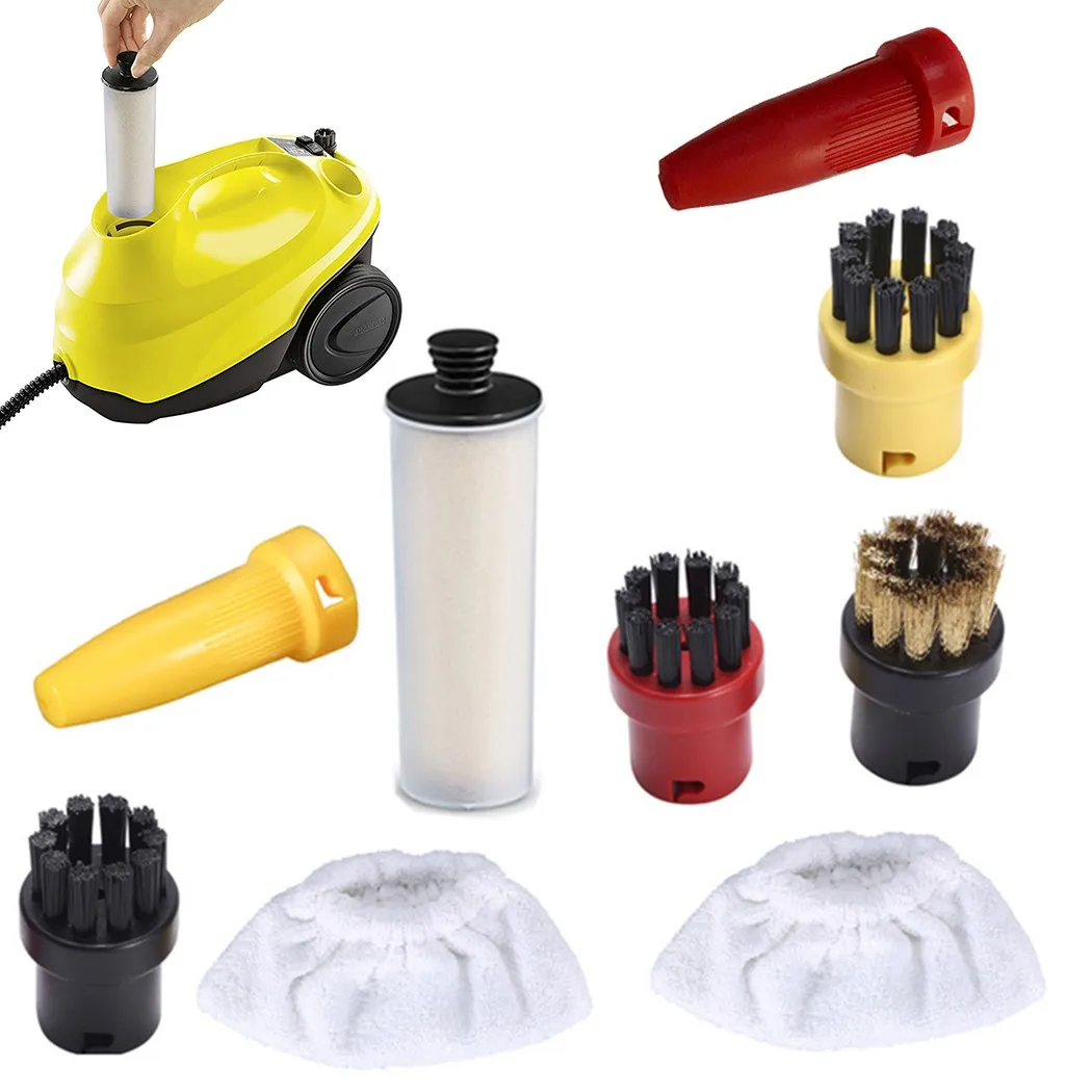 

Suitable For Karcher SC2 SC3 Descaling Stick Small Round Brush Set 9 Piece Set For Household Kitchen Cleaning