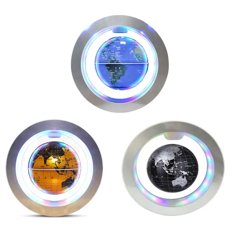 Левитация Плавающий глобус 4 дюйма вращающийся магнитный таинственным образом