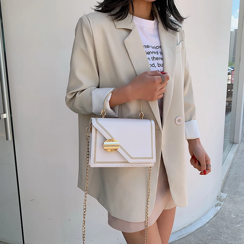 Qiuyin женская сумка на плечо из искусственной кожи молнии|Сумки с ручками| |