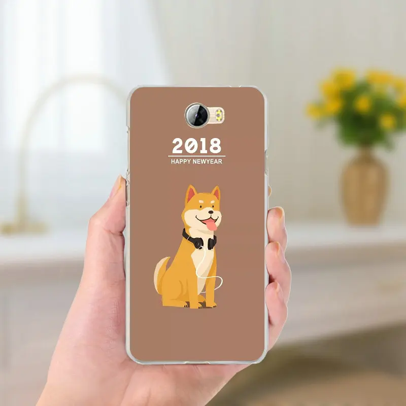 2018 счастливые новогодние мягкие тонкие Чехлы для телефона из термополиуретана