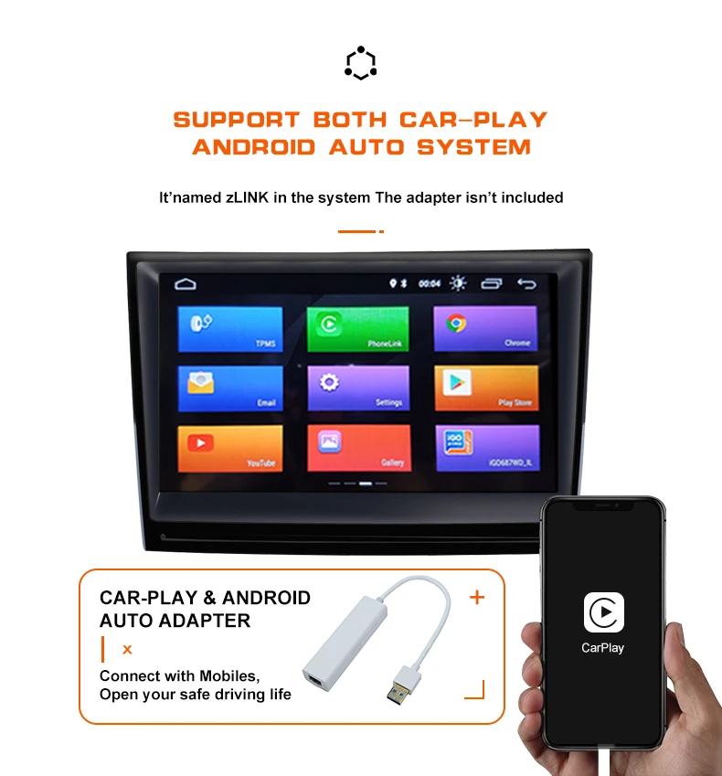 ZLTOOPAI Android 10 автомобильный Радио мультимедийный плеер для Porsche 911/997/Cayman/Boxter 2 Din головное устройство gps навигация стерео ips SWC