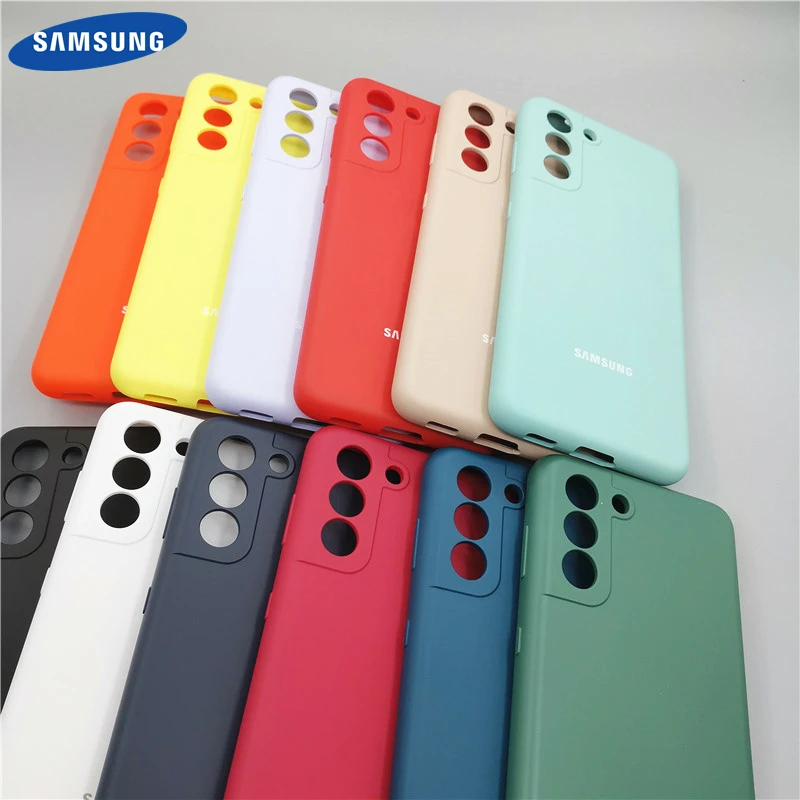 

Samsung Silicone Cover Galaxy S9 S10 S20 S21 Plus Ultra 5G S20FE S21FE A52 A72 Case For S10e S9+ S10+ S20U S21U Shell Full Cover