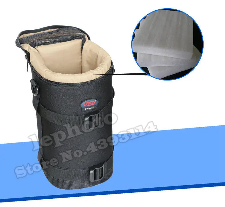 Чехол для объектива камеры 8 размеров плотный мягкий чехол Canon объектив Nikon Sigma Sony