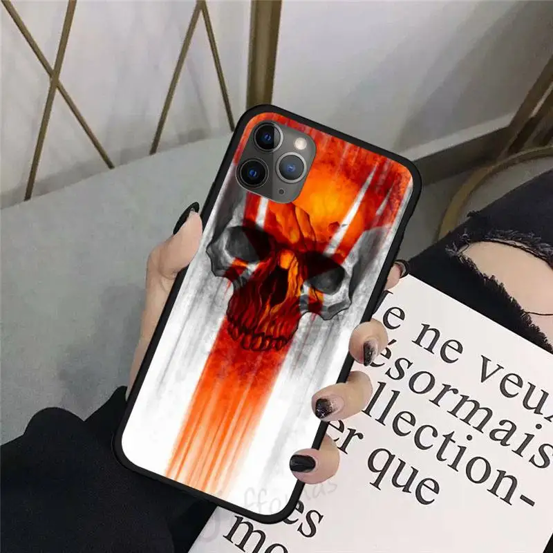 

Fantasy flying game skull Phone Case For iphone 8 11 12 Redmi note 8 9 s huawei p 30 pro lite plus cover shell funda