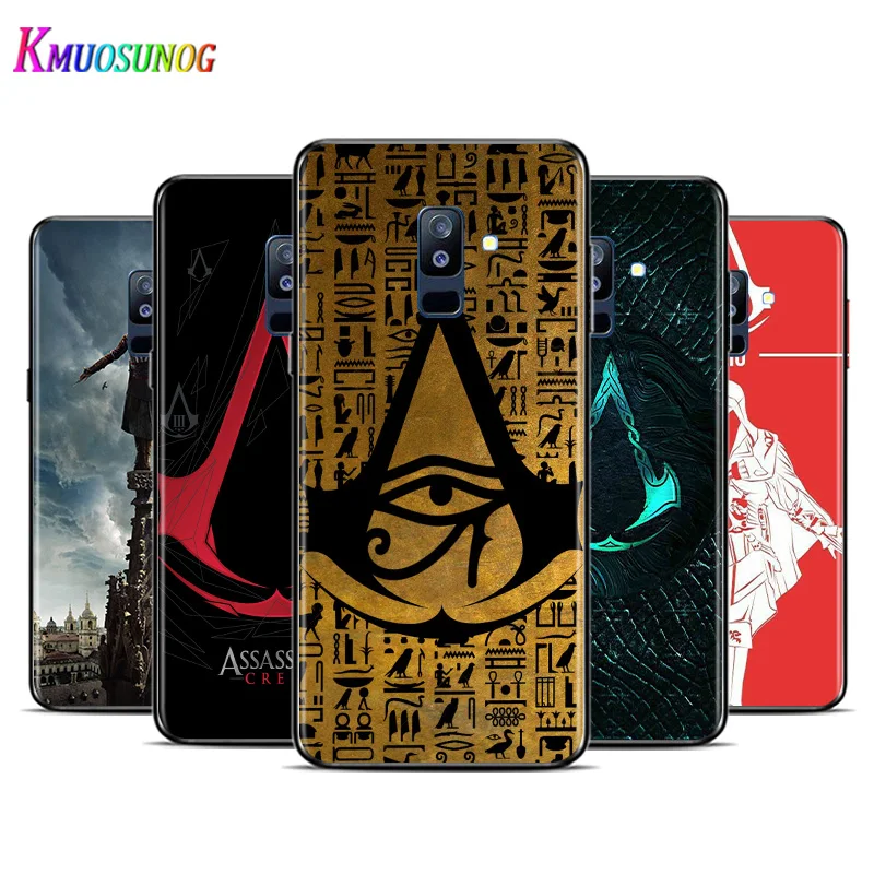 

Faith Assassin's Creed For Samsung Galaxy A3 A5 A6 A7 A8 A9 A6S A8S A9S Star Plus 2016 2017 2018 Black Toft TPU Phone Case