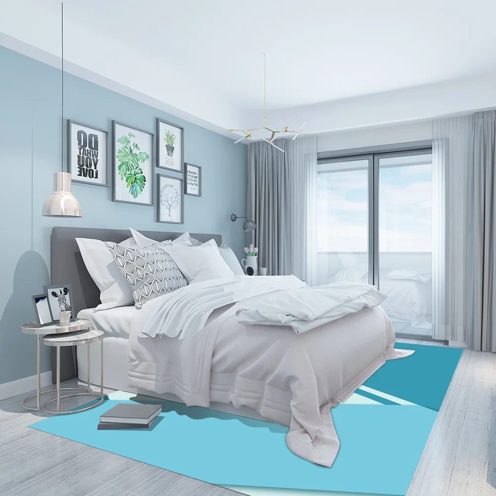 

Zeegle Carpet Non Slip Hallway Floor Rug Modern Living Room Decoration Carpet Absorbent Bedside Carpet Mat Coffee Table Area Rug