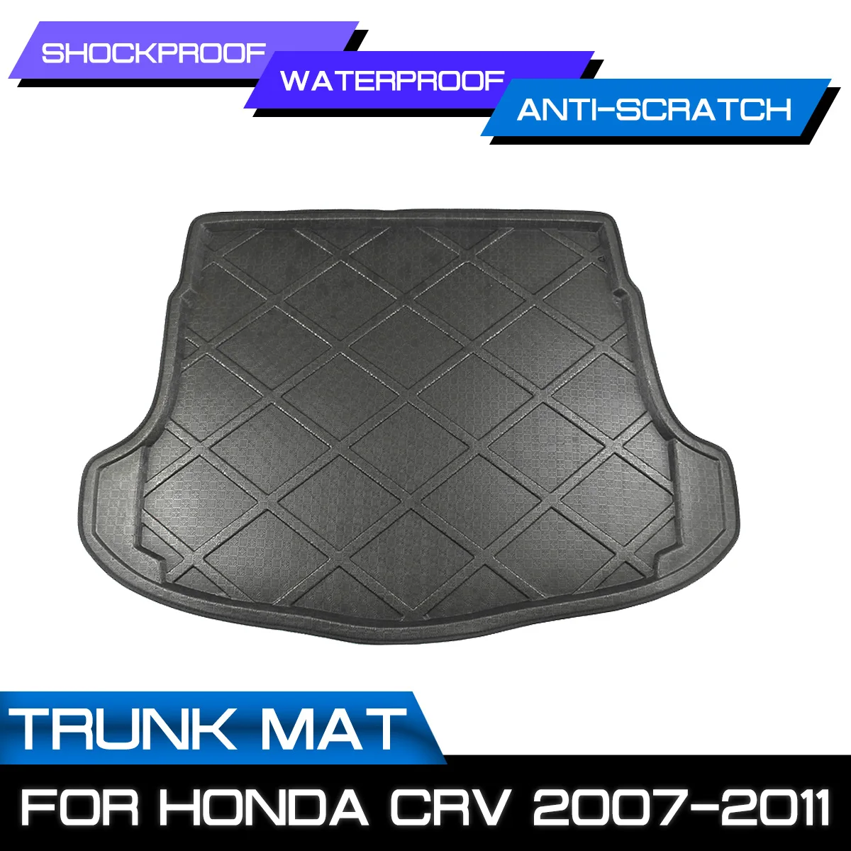 Автомобильный задний багажник коврик для Honda CRV 2007 2008 2009 2010 2011 Водонепроницаемый